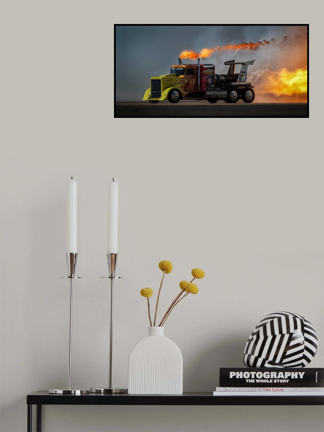 Fire & Speed - MCAS Miramar Air Show Poster och Canvastavla