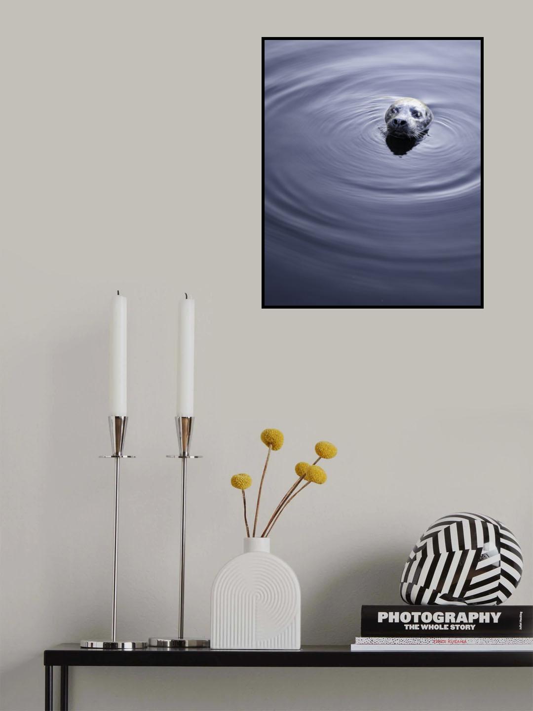 Kraken Poster och Canvastavla