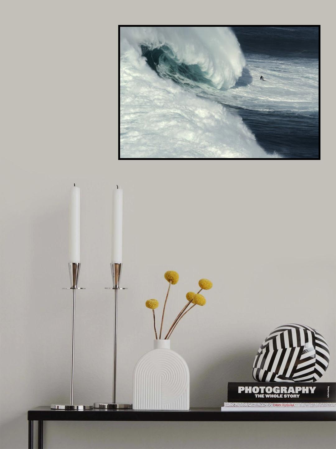 Nazaré North Canyon Poster och Canvastavla