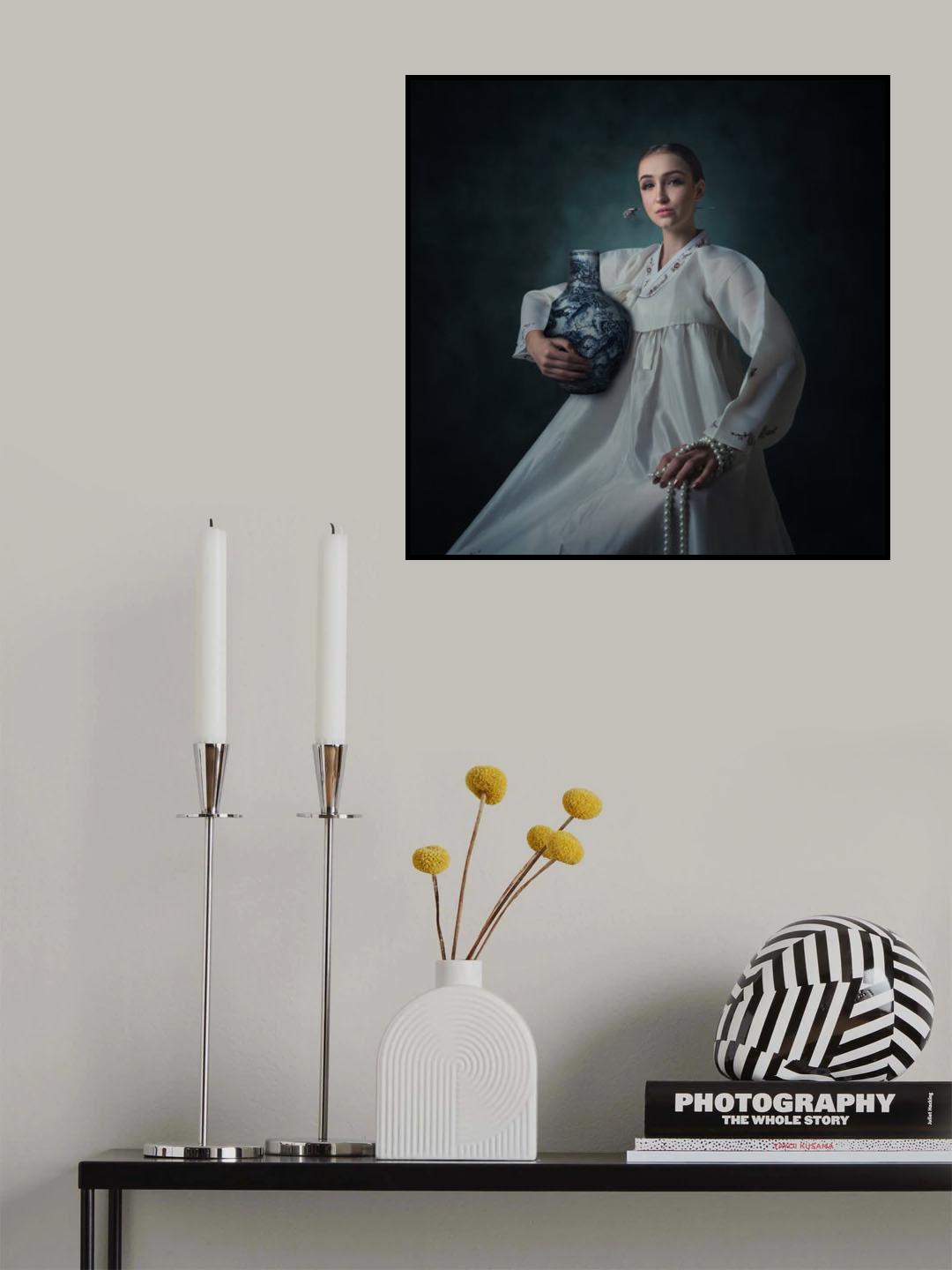 No Flowers No Cry Poster och Canvastavla
