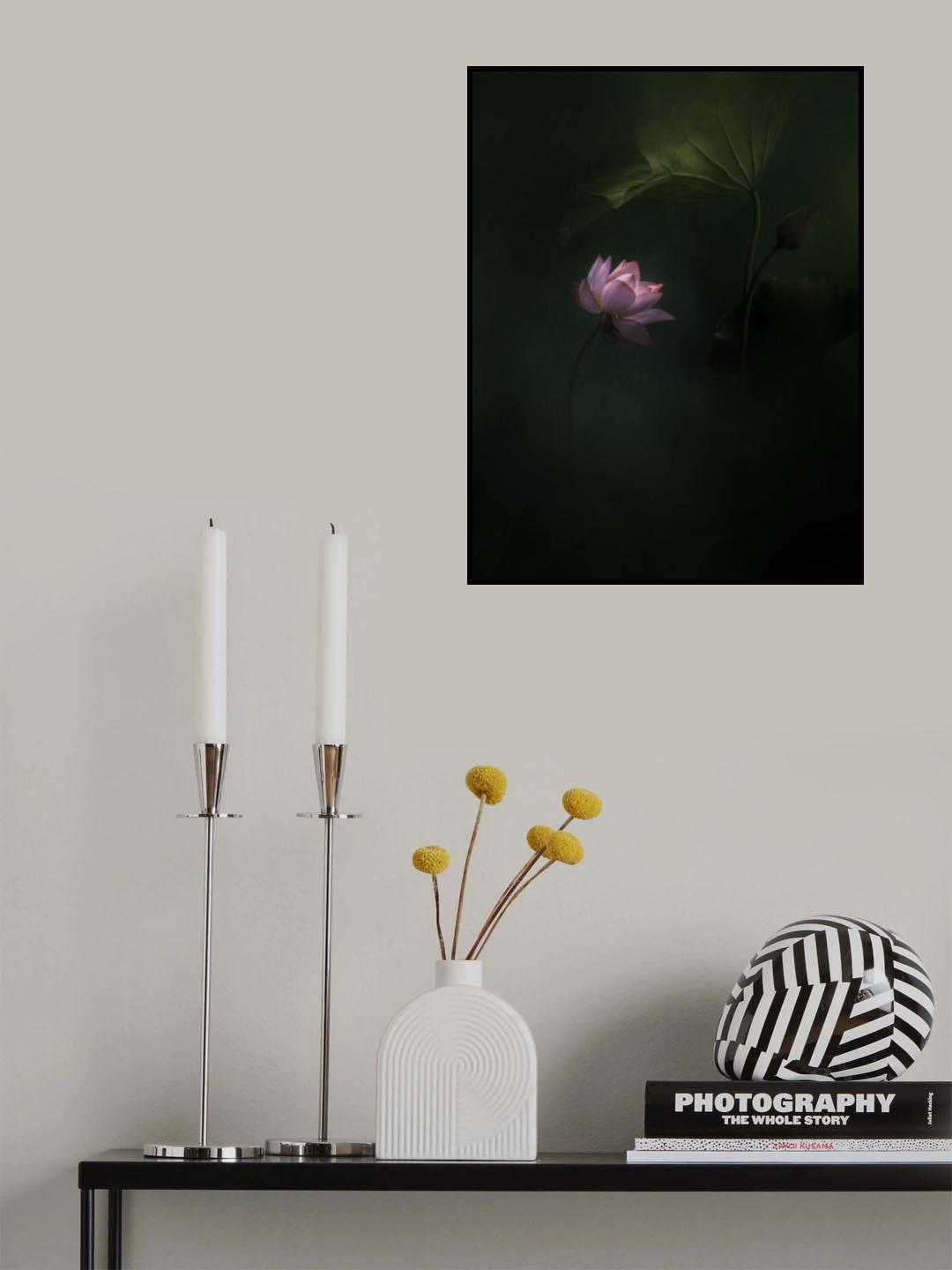 lotus Poster och Canvastavla