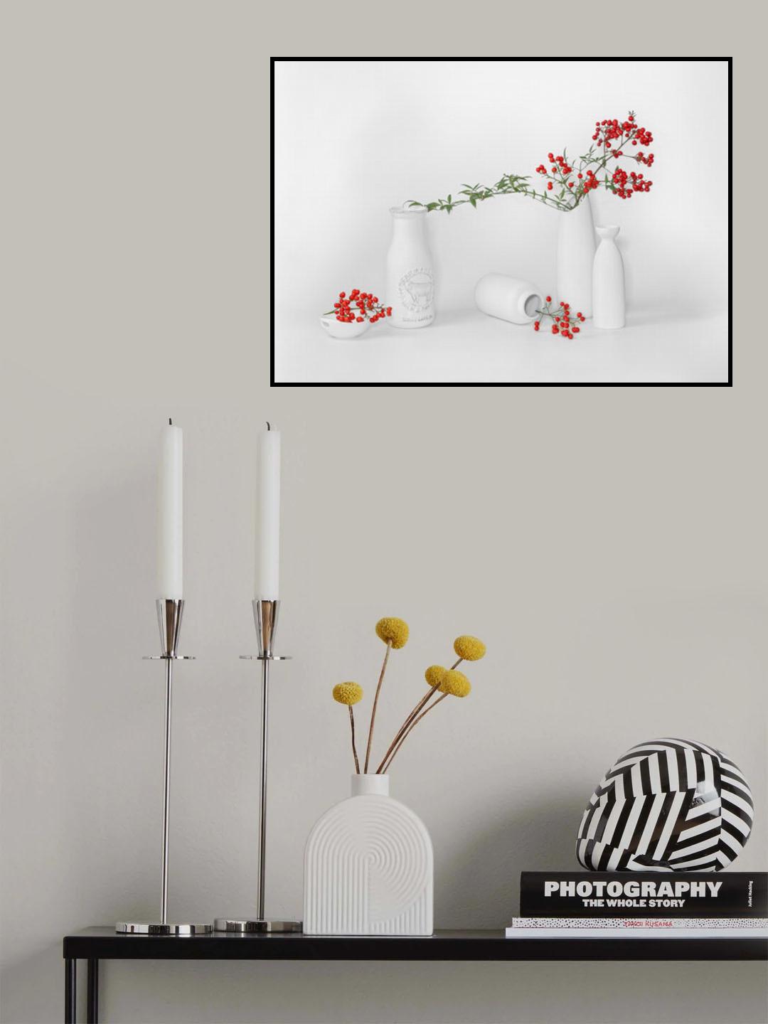 Winterberries Poster och Canvastavla