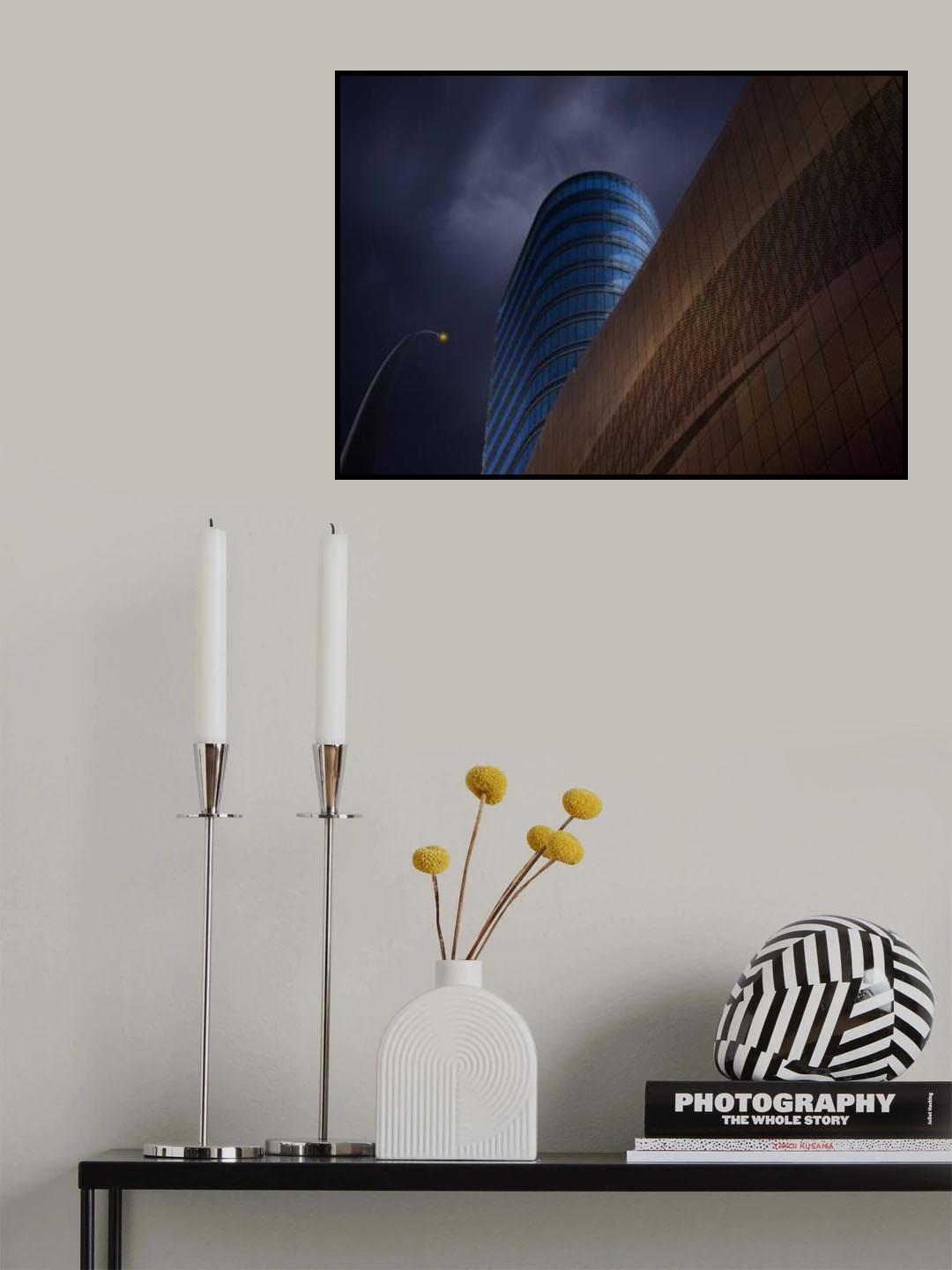 Rose Mall Poster och Canvastavla
