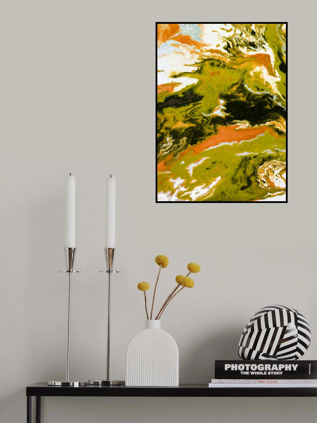 Bright Splash 3 Poster och Canvastavla