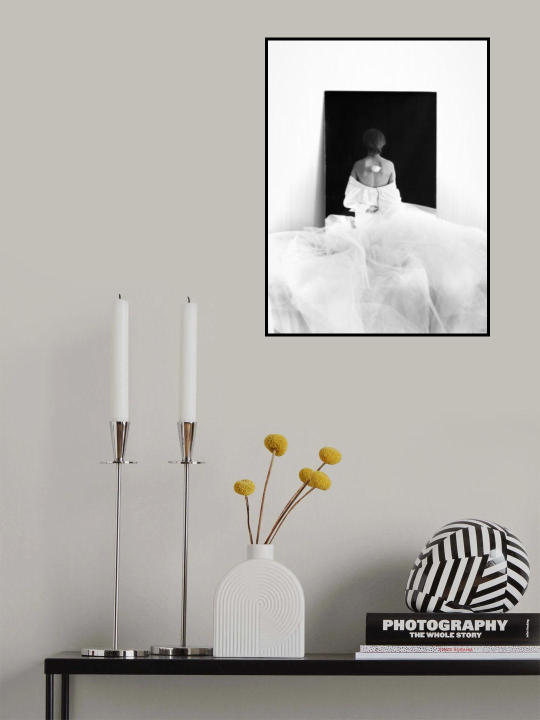 Loneliness mirror Poster och Canvastavla