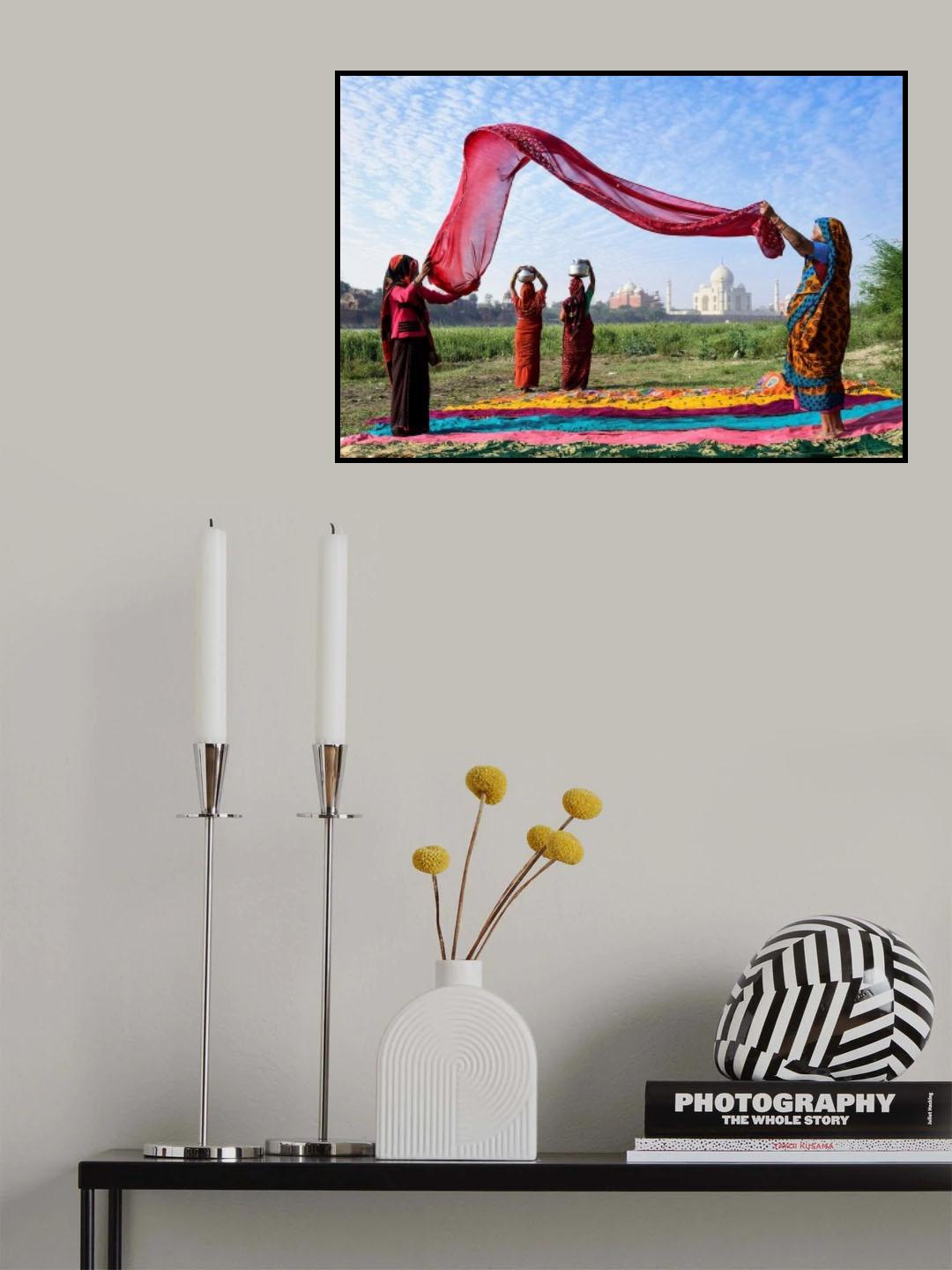 Morning Chore Poster och Canvastavla