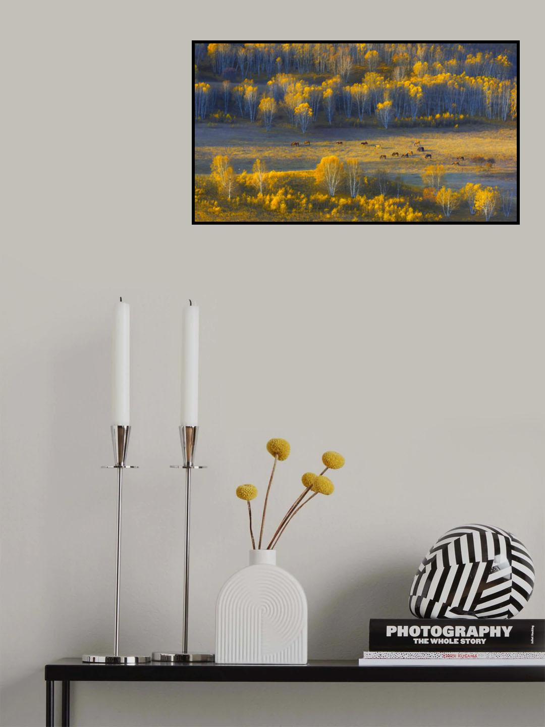 Fall serenity Poster och Canvastavla