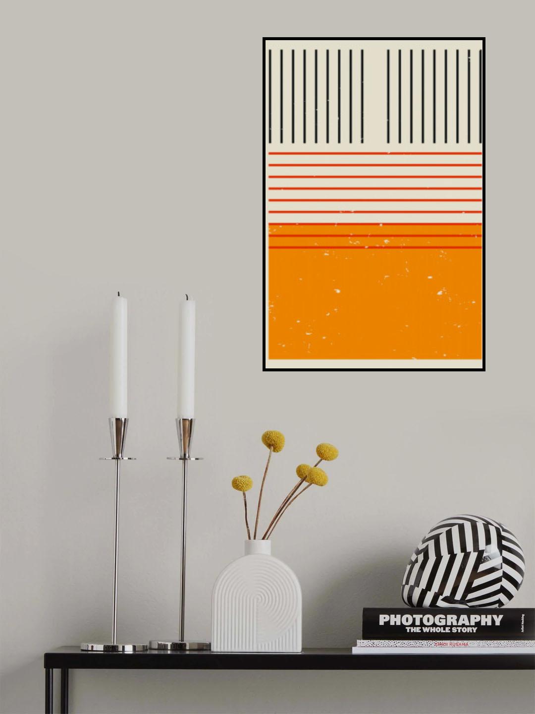 Vibrant Minimal Series #1 Poster och Canvastavla