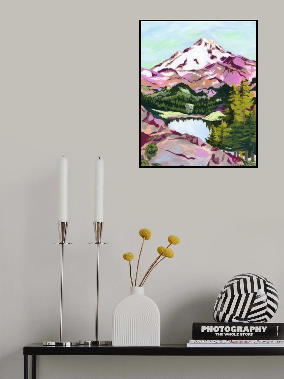 Chain Lakes Poster och Canvastavla