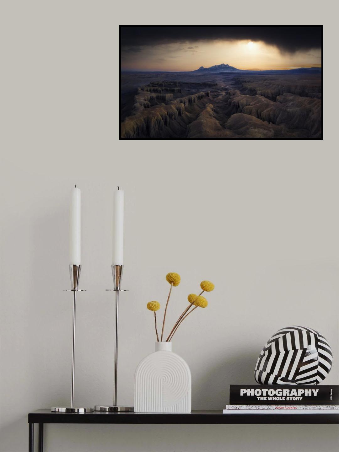 Dusk of Badland Poster och Canvastavla
