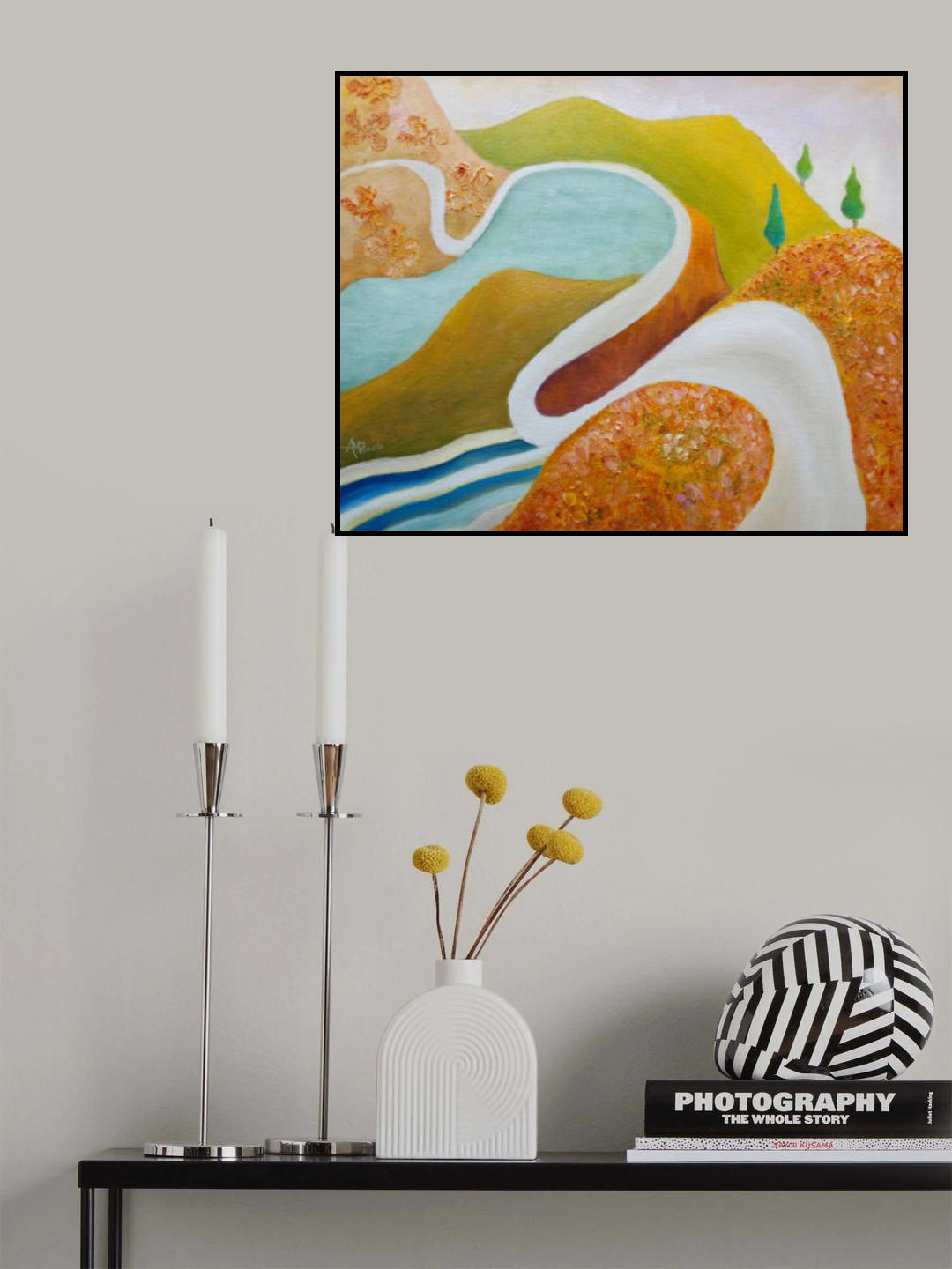 Along the Byway Poster och Canvastavla