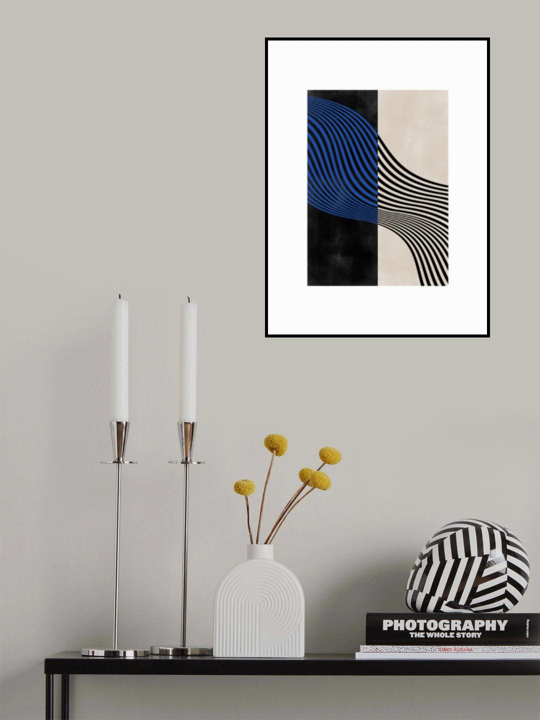 3x4 Aspectratio Indigo37 Poster och Canvastavla