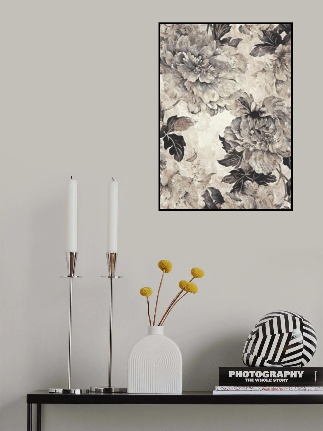 Poster 50x70 Flower01xal Poster och Canvastavla