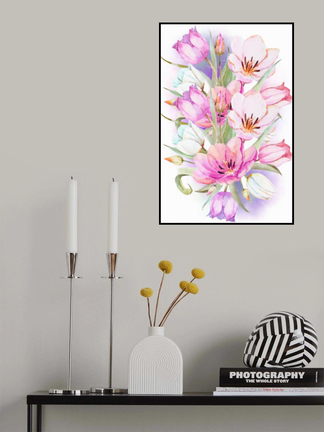 Bouquet of flowers Poster och Canvastavla