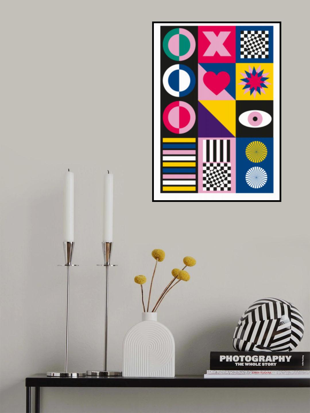 GEOMETRIC Poster och Canvastavla