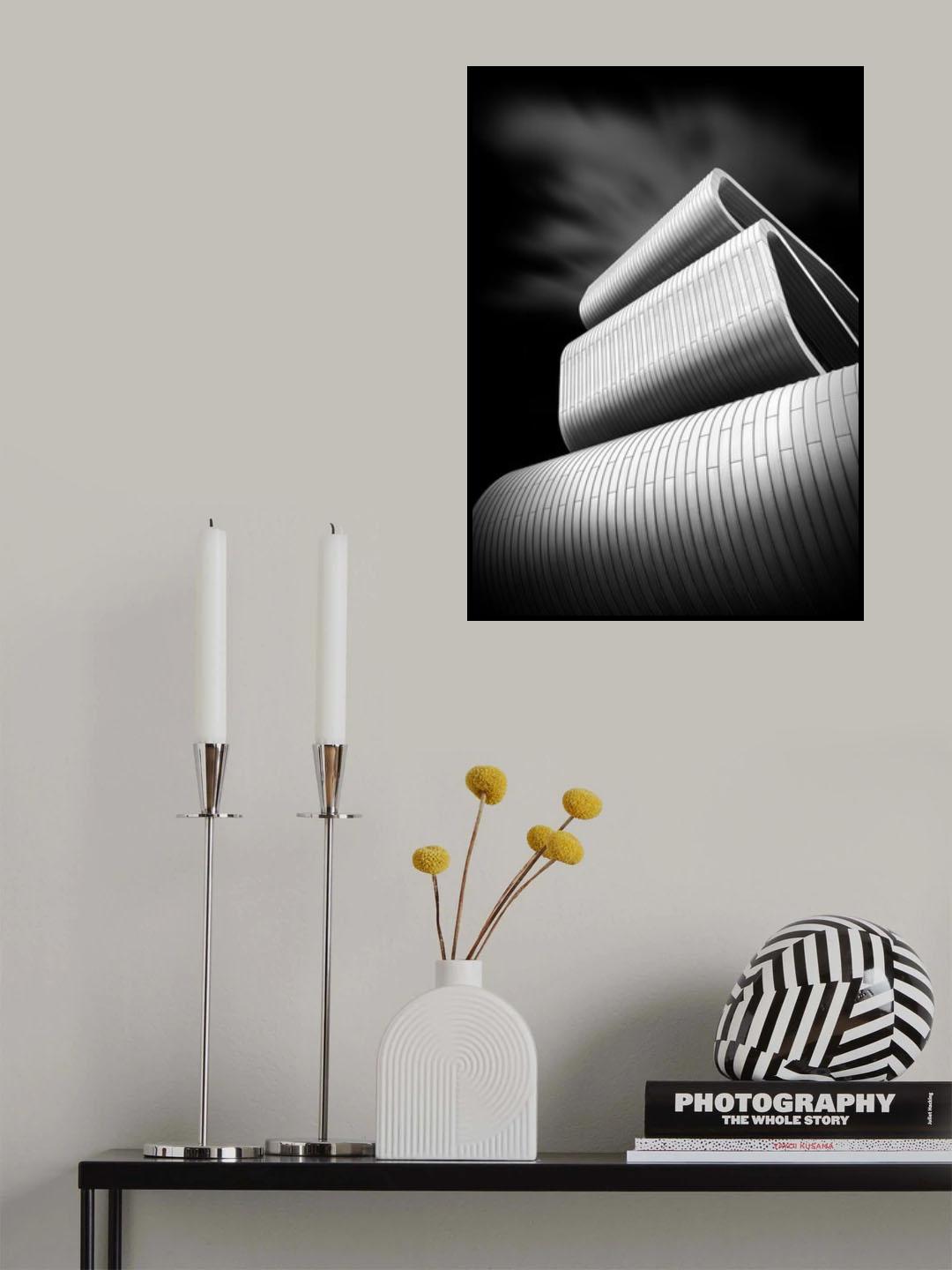 The Curved One Poster och Canvastavla