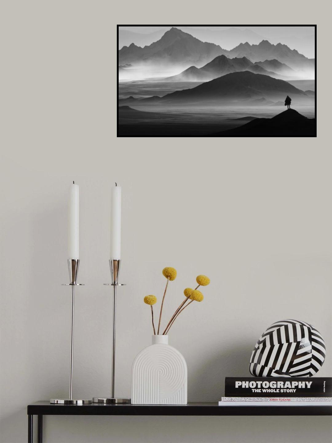 Beacuse it's there Poster och Canvastavla