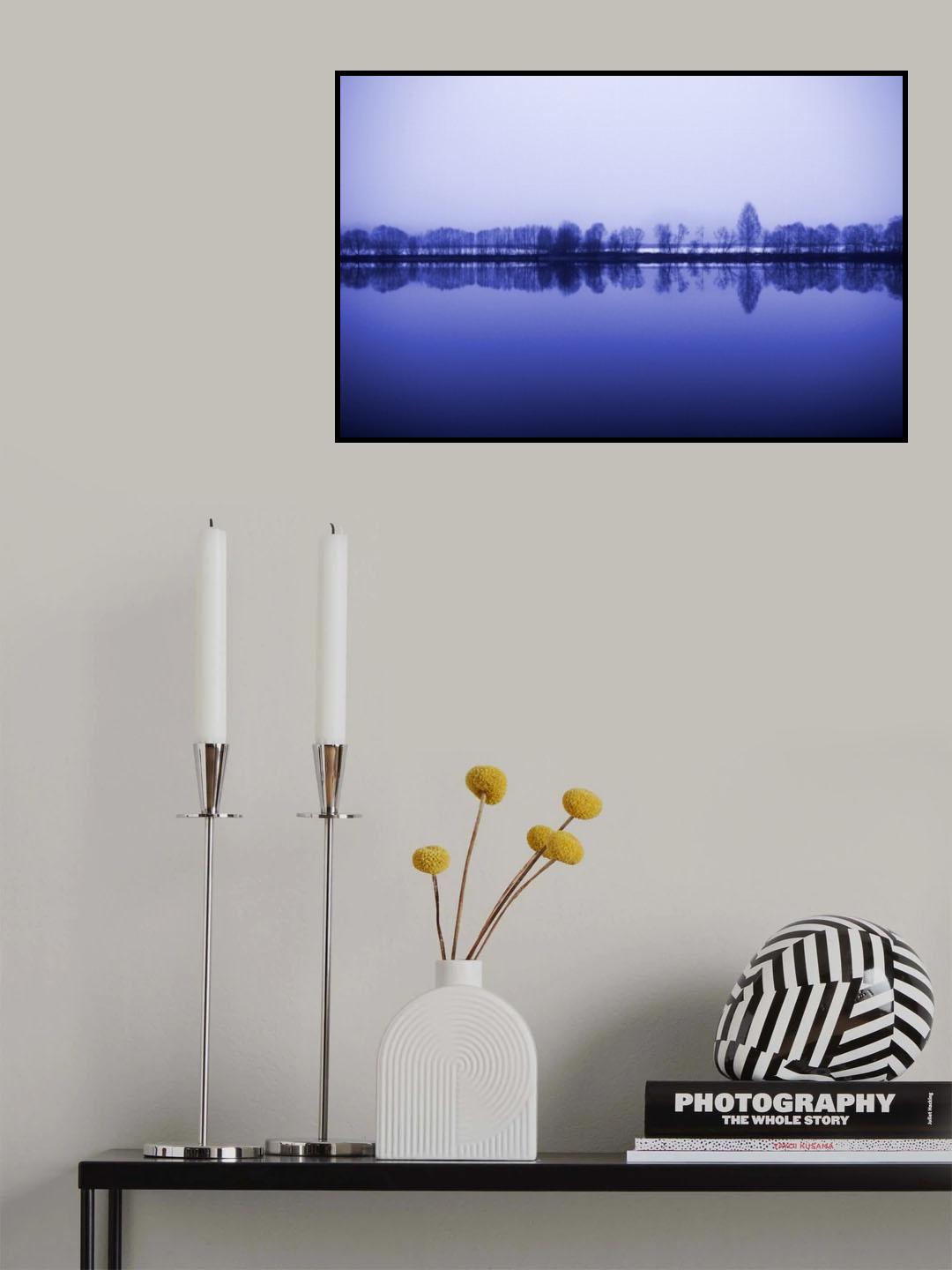 Blue November Poster och Canvastavla