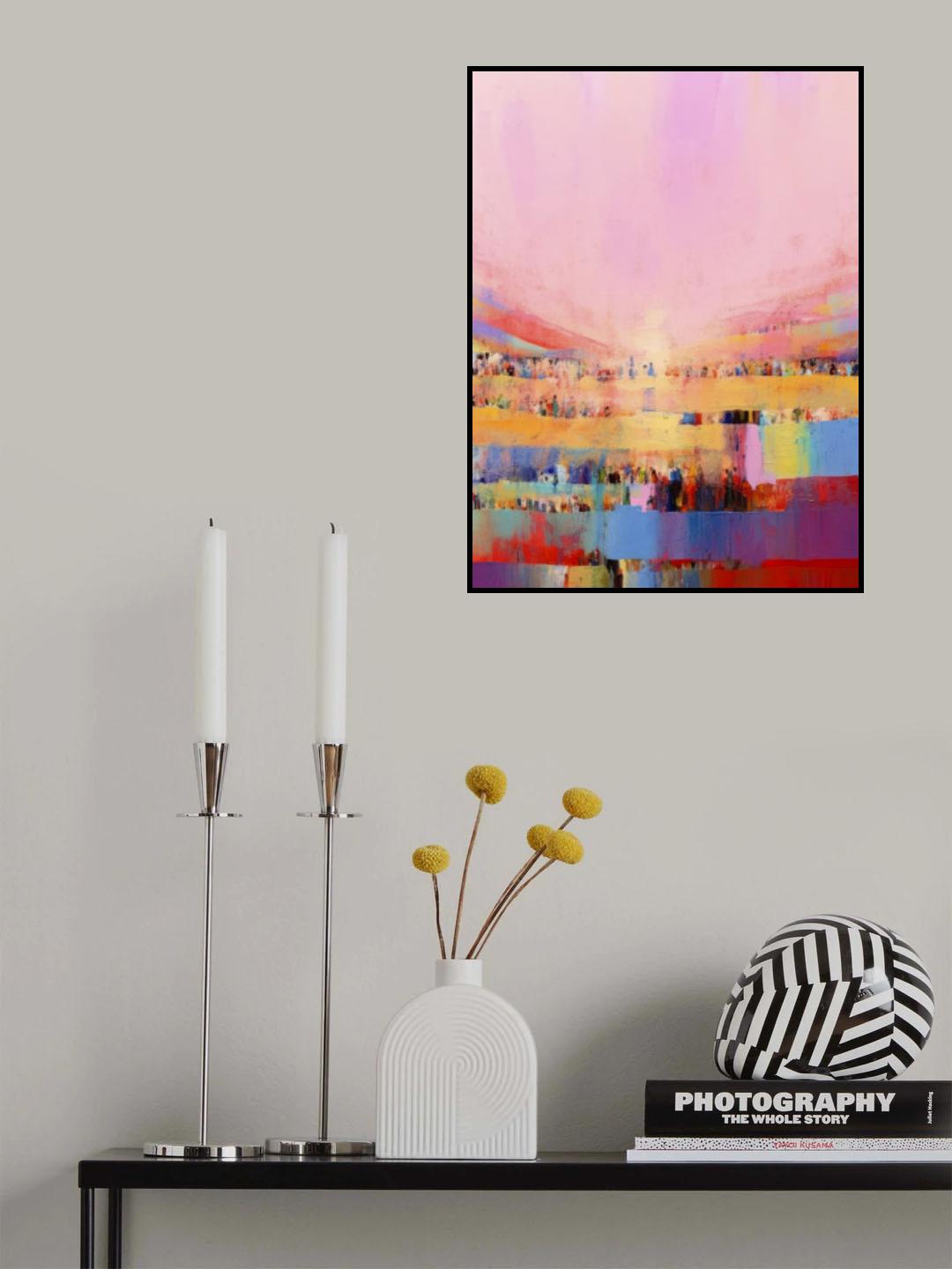 The Love In Us No 5 Poster och Canvastavla