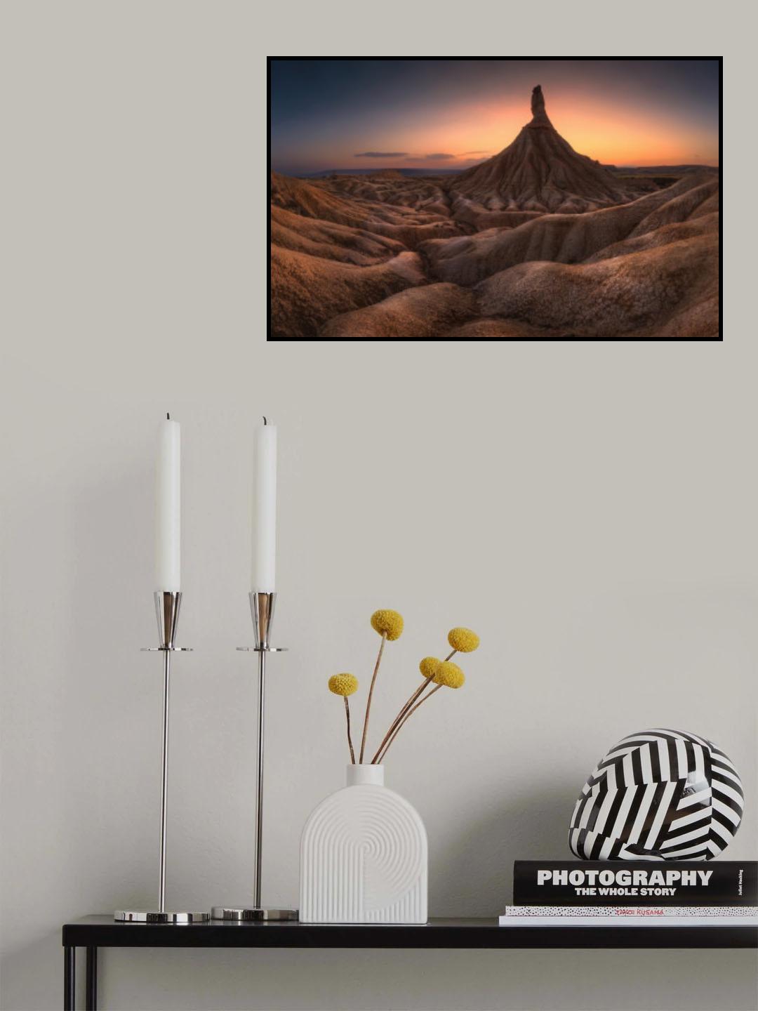 Bardenas Reales Poster och Canvastavla