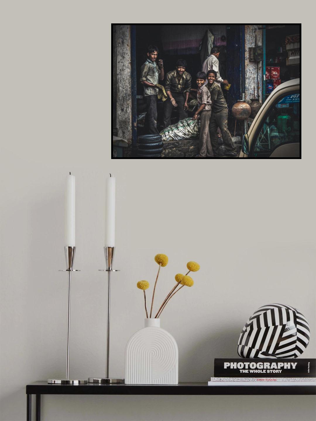 The mechanical workshop Poster och Canvastavla