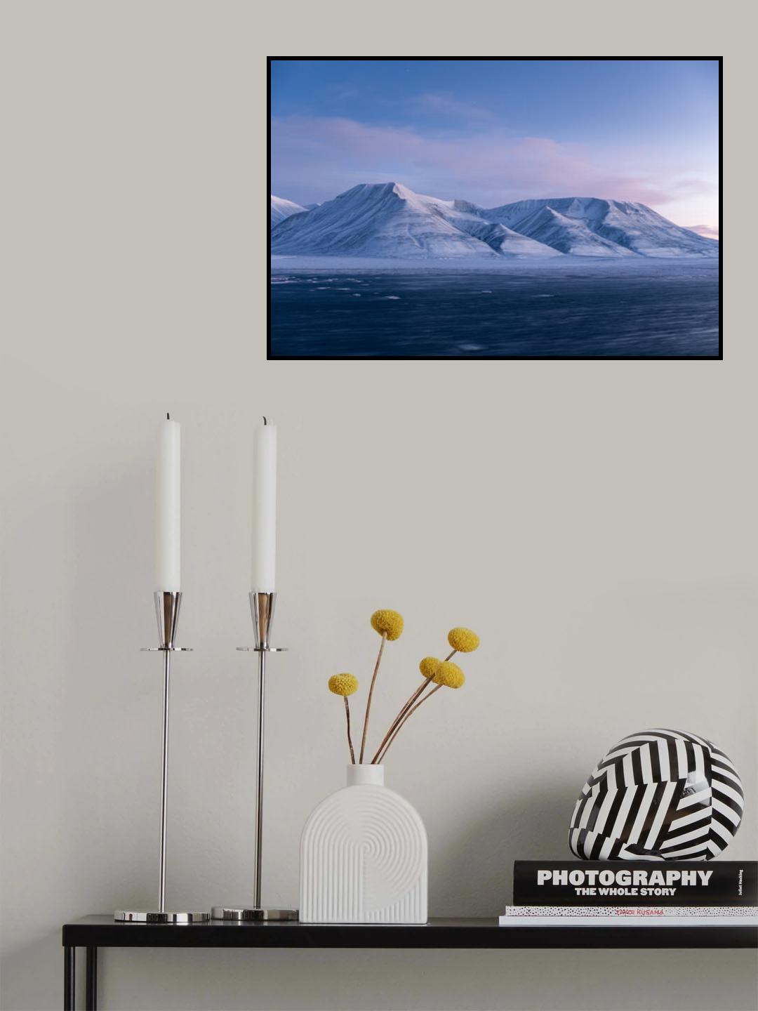 Polar Night Pastels Poster och Canvastavla