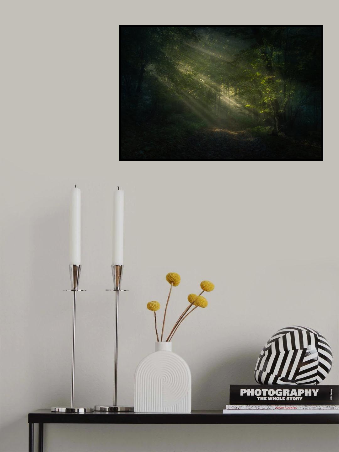When light breaks through Poster och Canvastavla