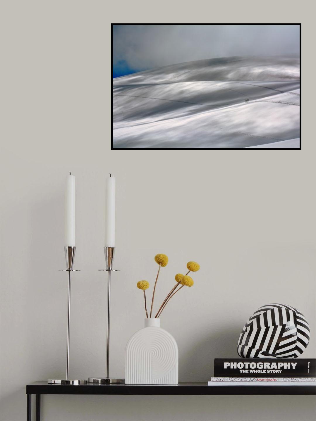 Perennial Glacier Poster och Canvastavla