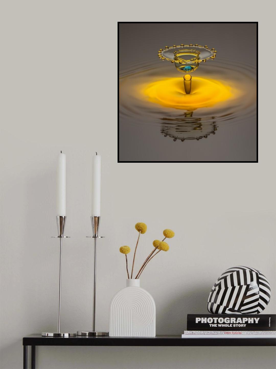 Hidden Saphire Poster och Canvastavla