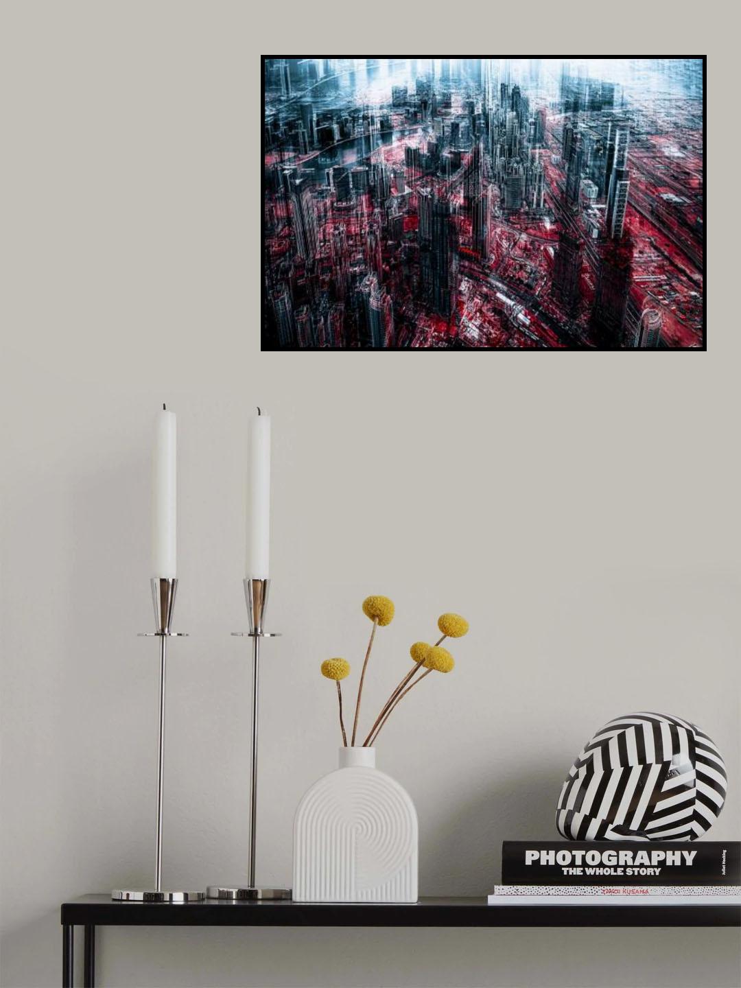 City Apocalypse Poster och Canvastavla