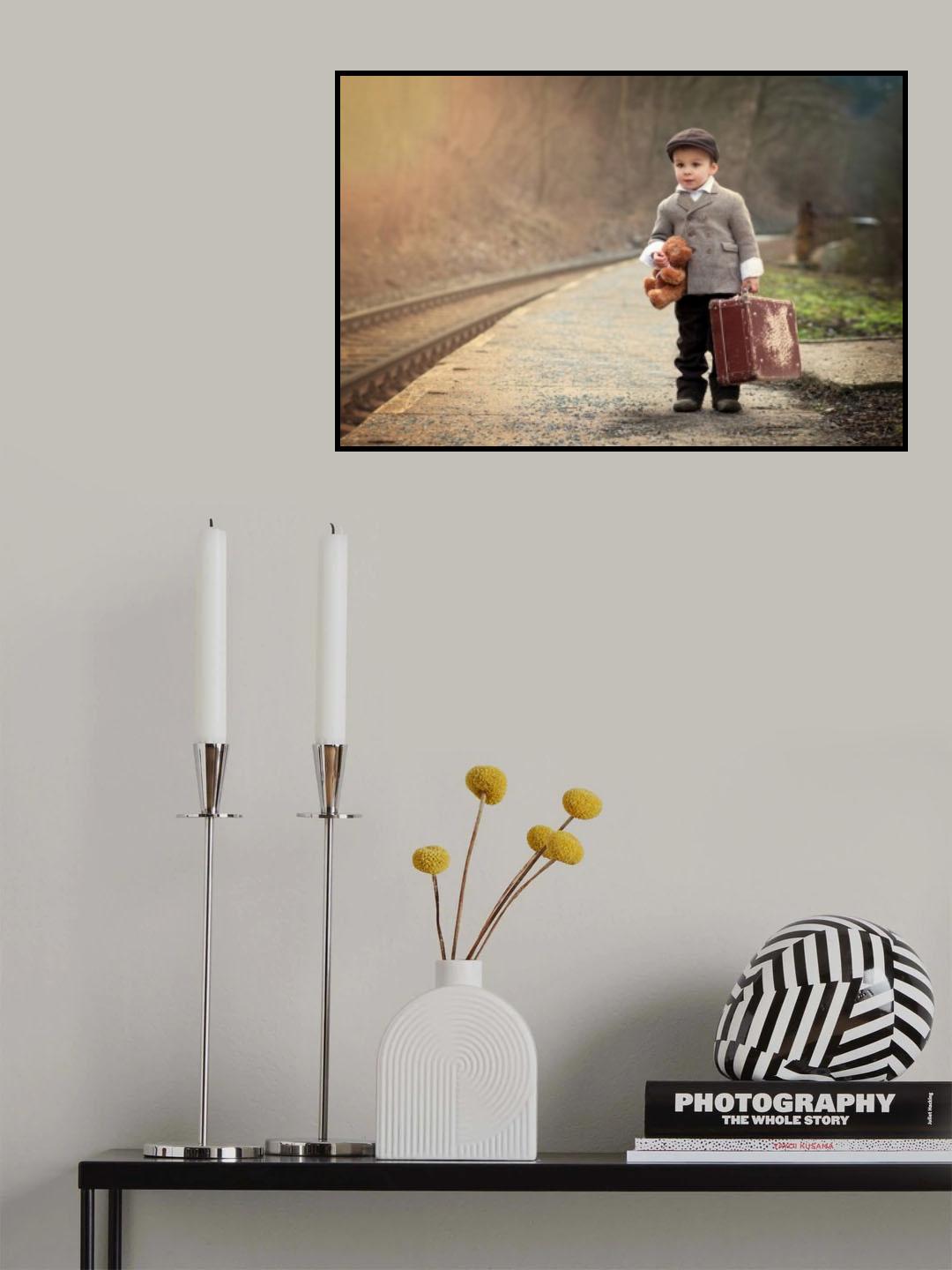 The little traveler Poster och Canvastavla