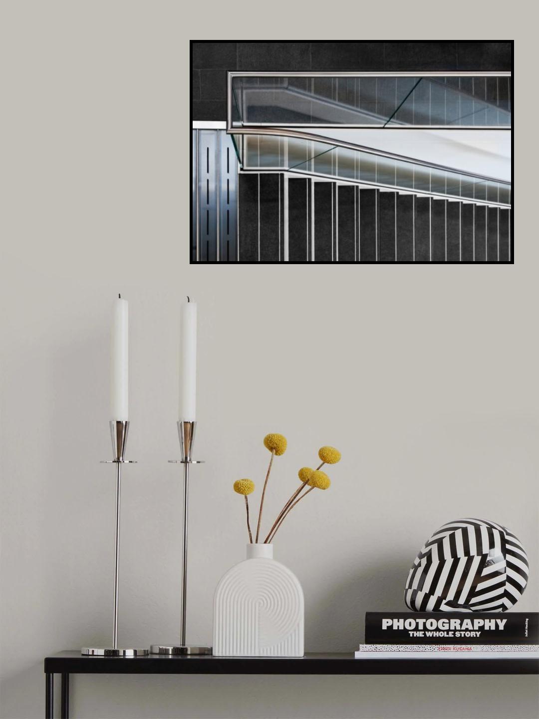 museum stair Poster och Canvastavla