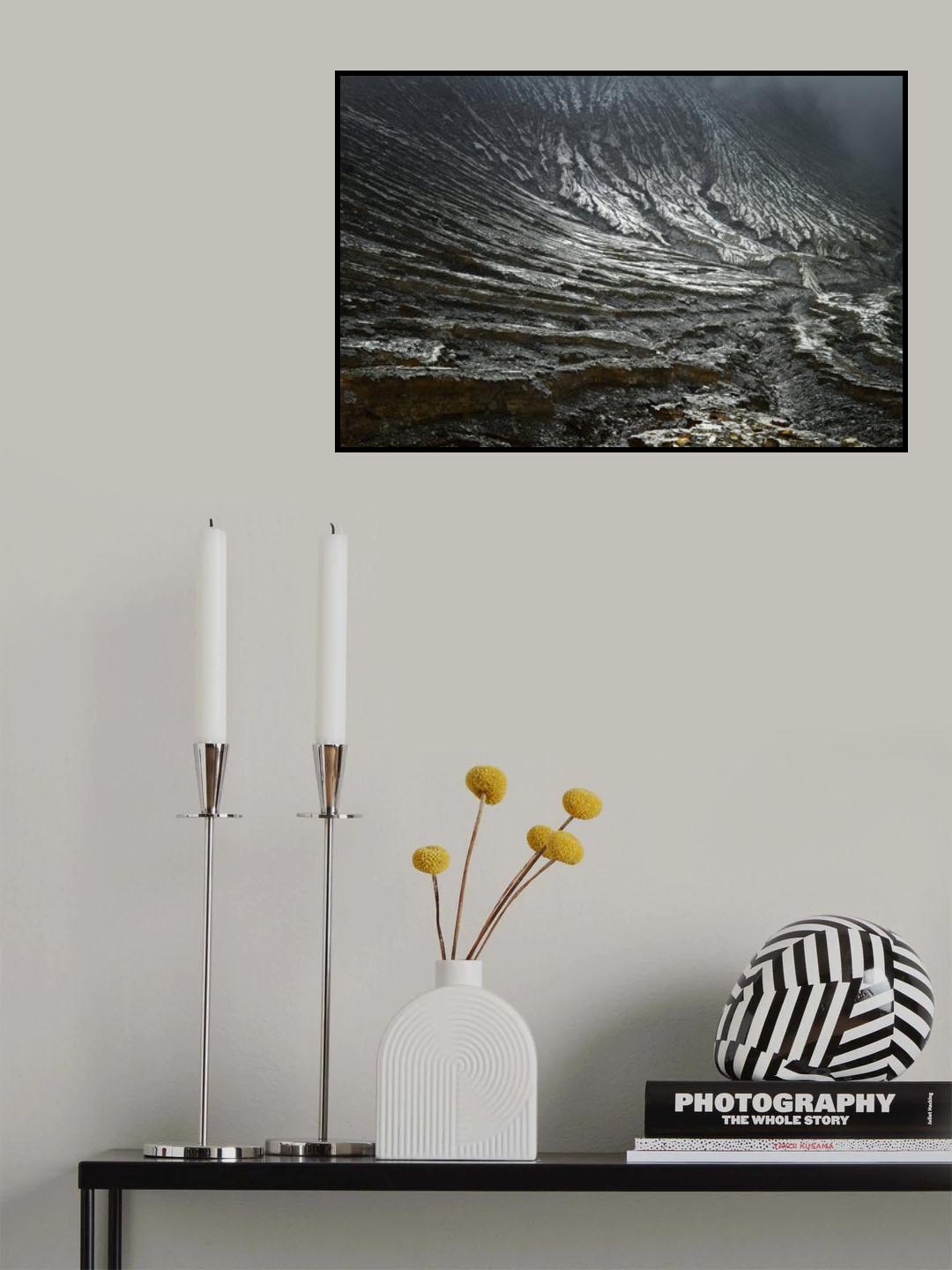 Kawah Ijen - Java Poster och Canvastavla