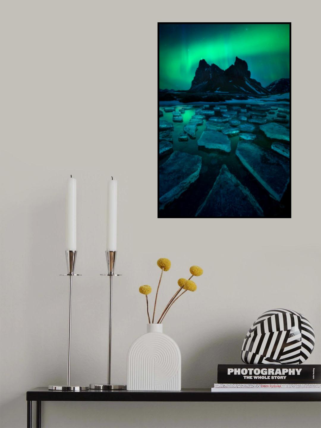 Icy Eystrahorn Poster och Canvastavla