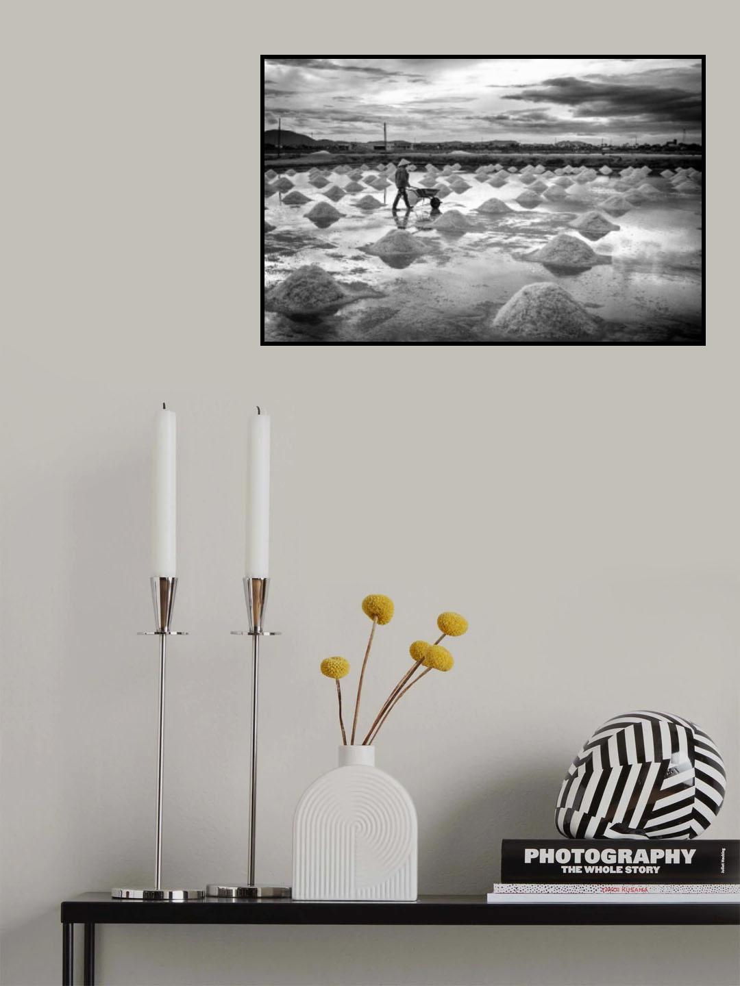 Salt Farmer Poster och Canvastavla