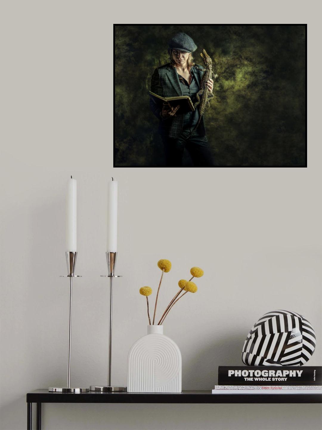 Green Anatomy Poster och Canvastavla