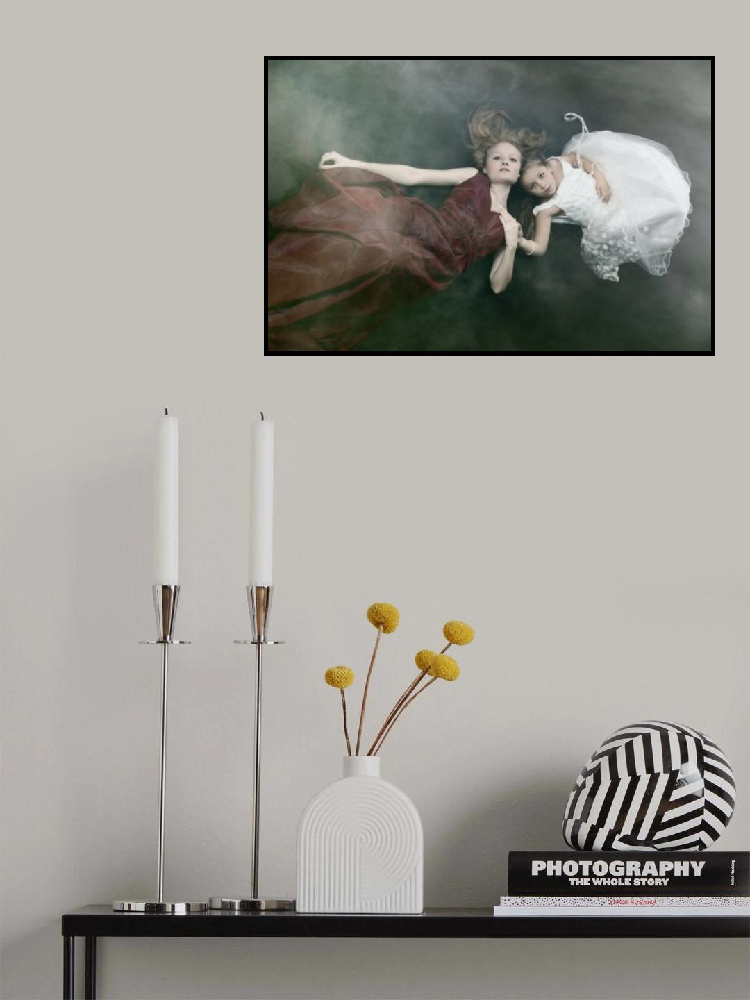 two sisters Poster och Canvastavla