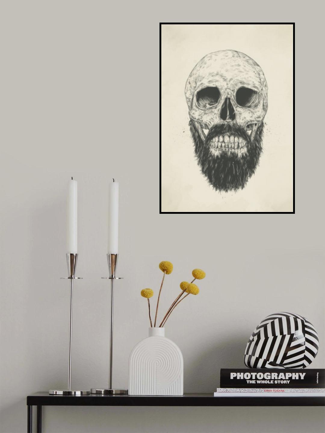 The beard is not dead Poster och Canvastavla