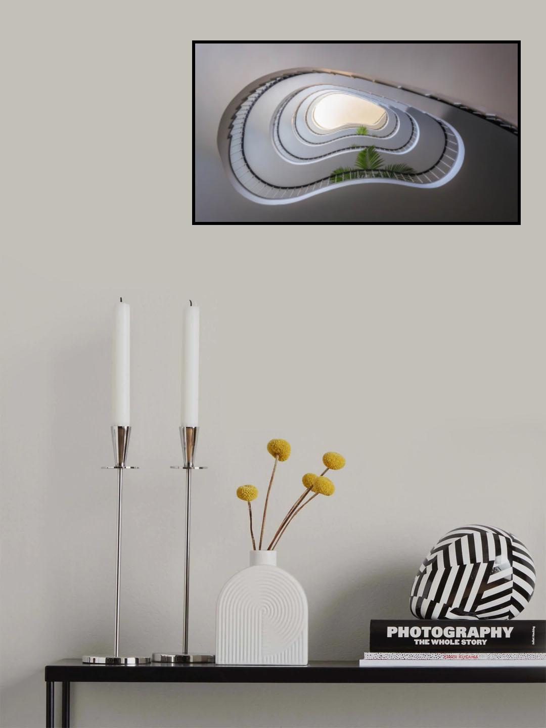 Green Accent Poster och Canvastavla