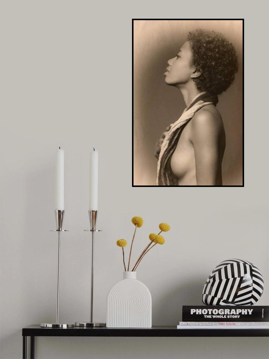 Leka in Profile Poster och Canvastavla