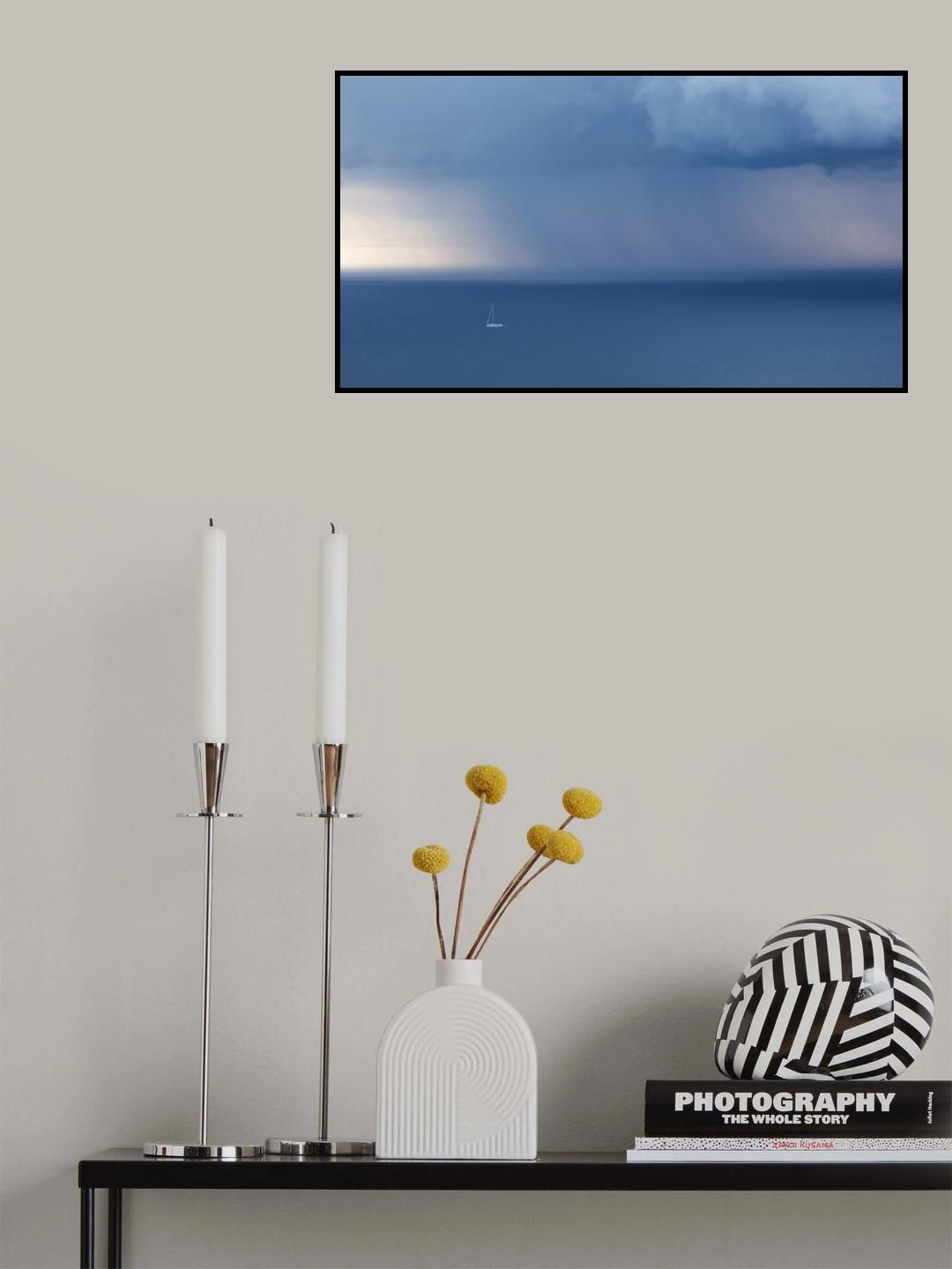 there's rain coming Poster och Canvastavla