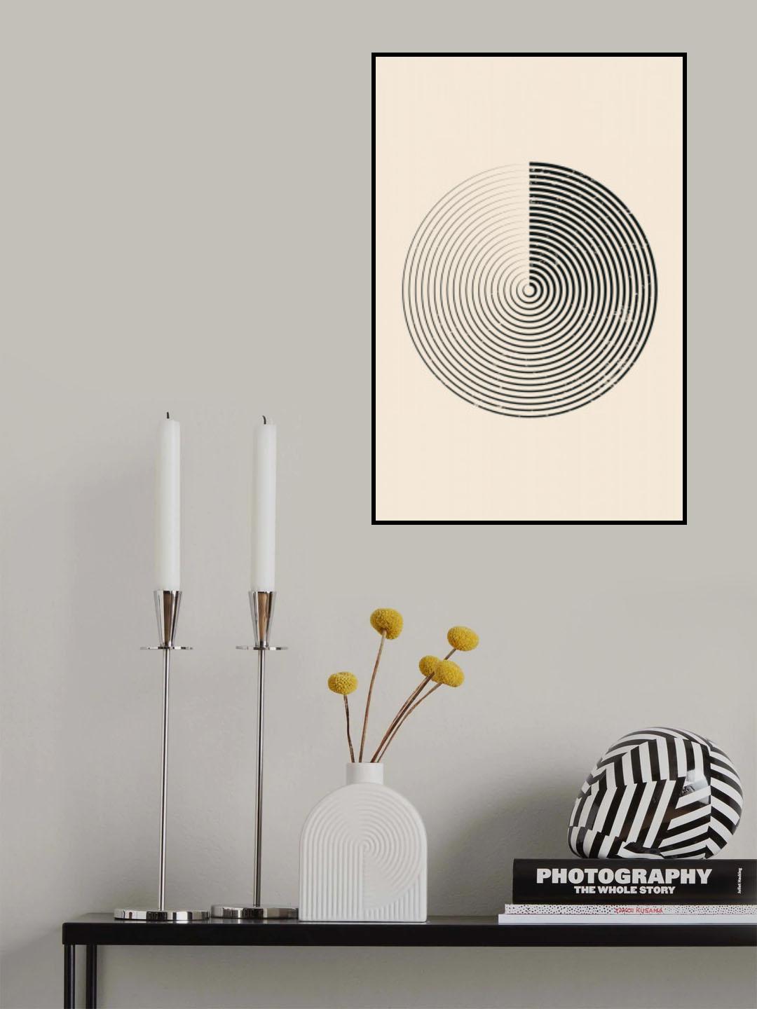 Boho Minimal Shapes #1 Poster och Canvastavla