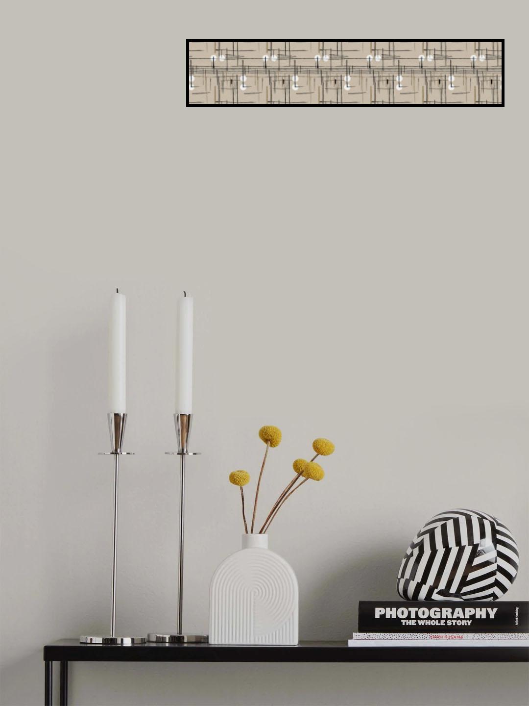 White Dots Pattern Poster och Canvastavla