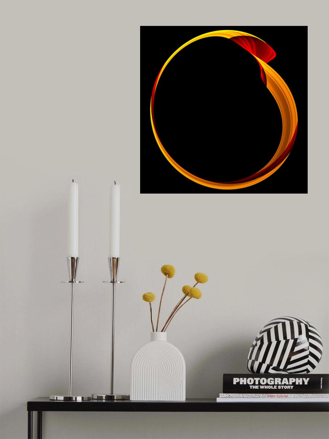 Gold Ring Poster och Canvastavla