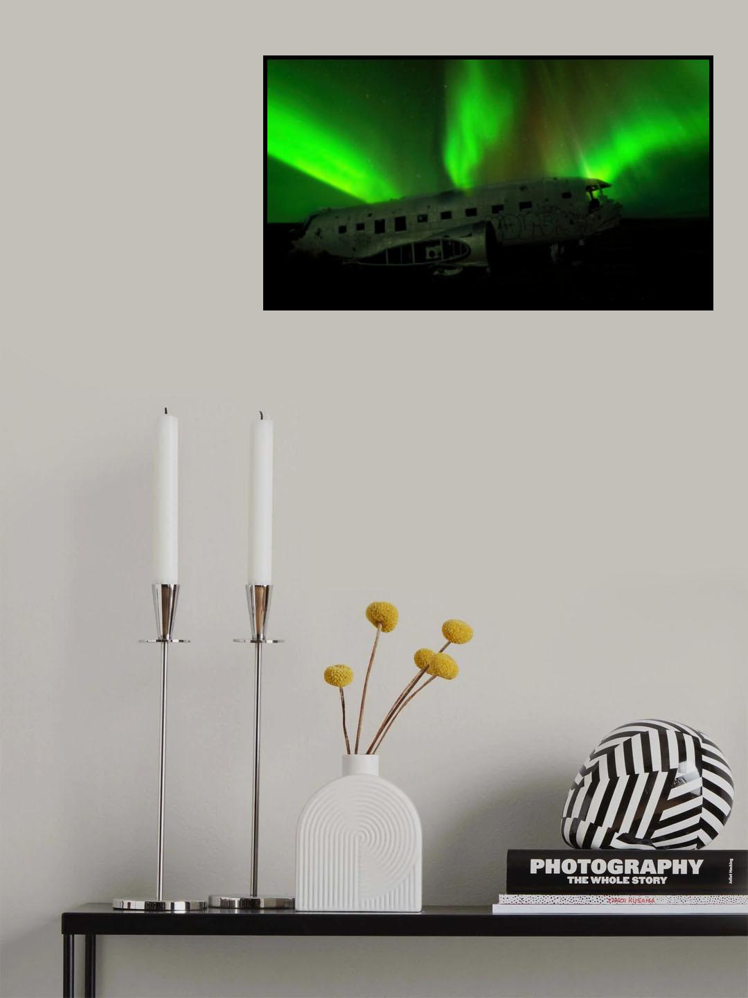 Residual and aurora Poster och Canvastavla