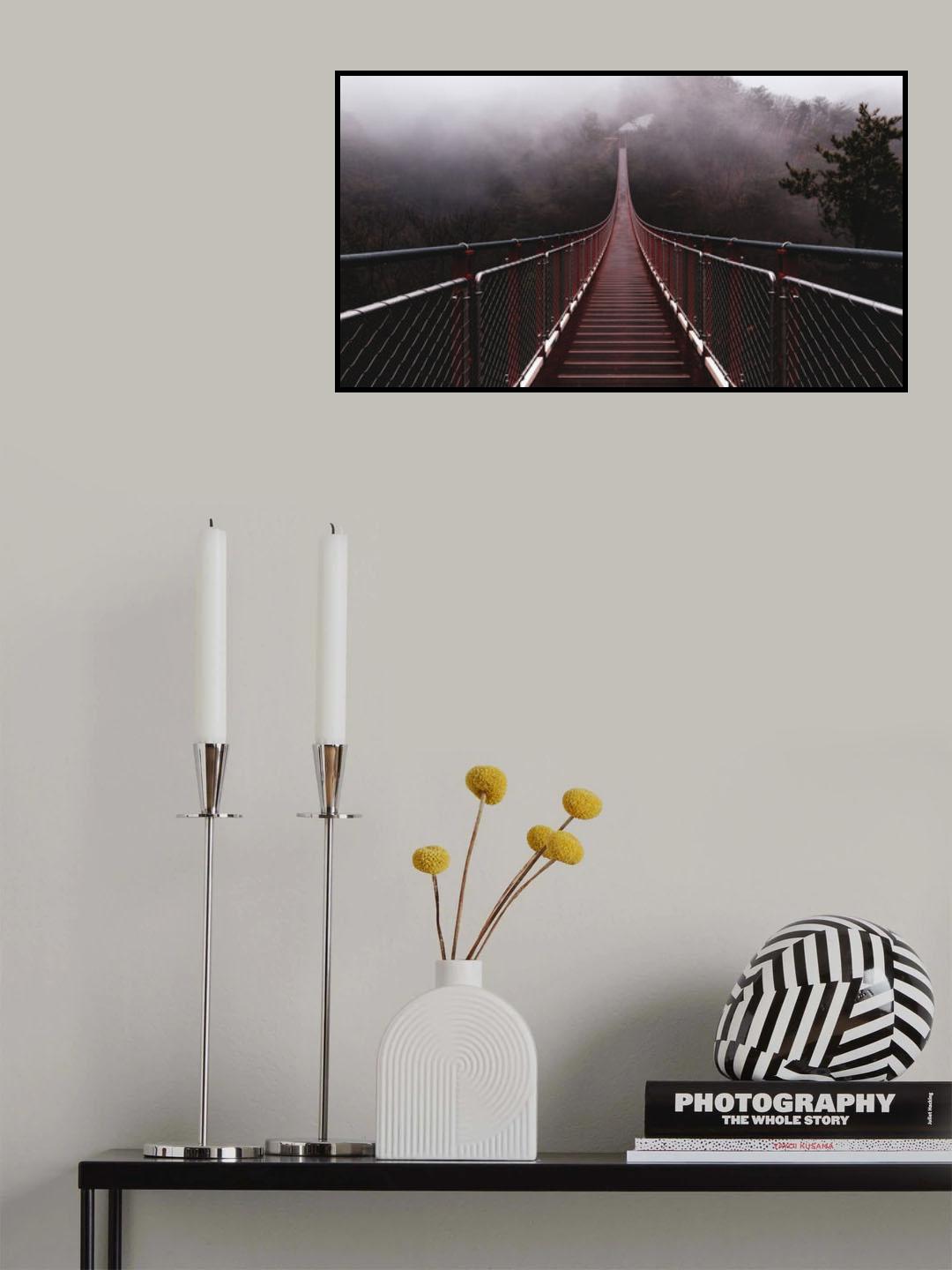 Cloud bridge Poster och Canvastavla