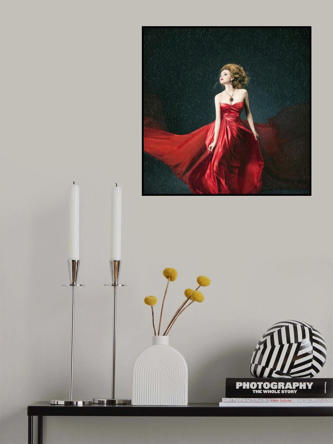 Rain Poster och Canvastavla