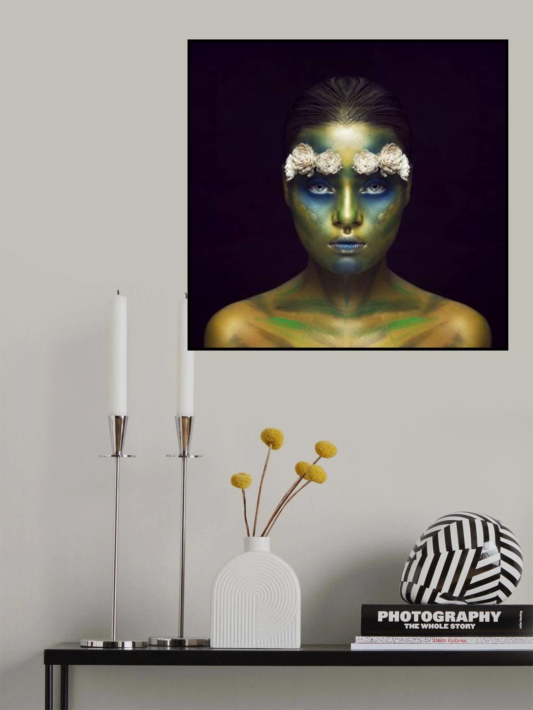 Dark girl Poster och Canvastavla