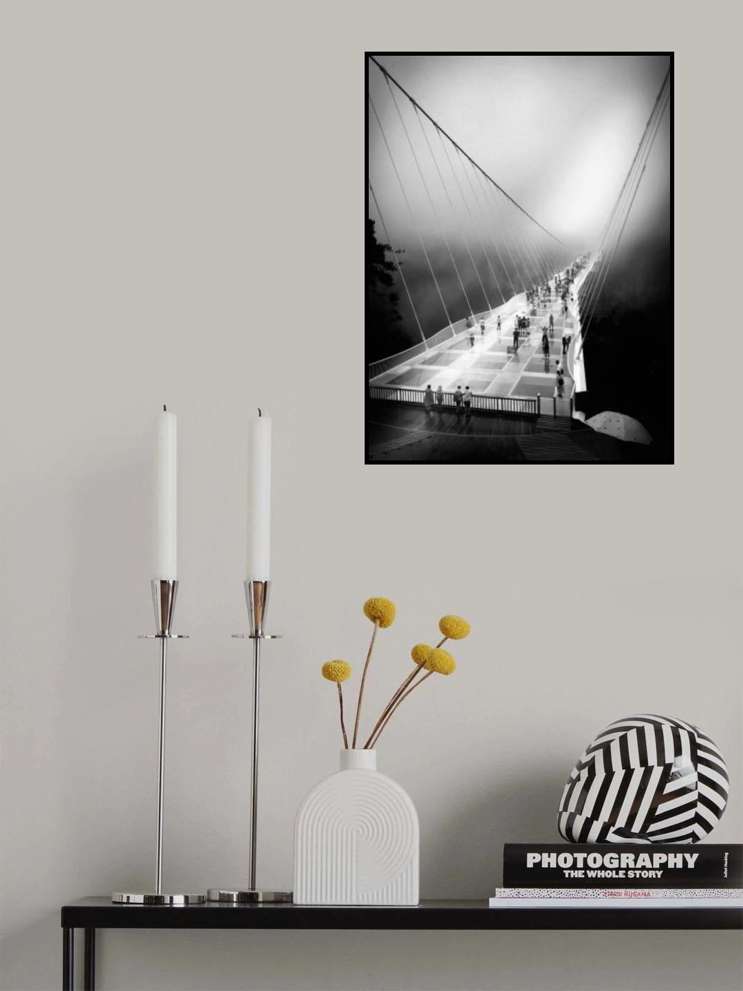 Crossing the bridge Poster och Canvastavla