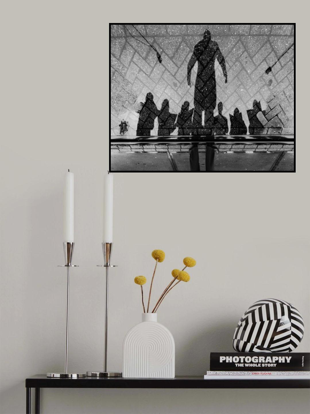 The power of the song Poster och Canvastavla